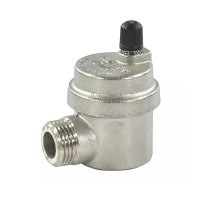 Воздухоотводчик автоматический 715 угловой НР латунь Ру10 Icma