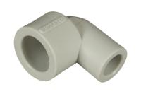 Угольник PP-R переходной серый VALFEX