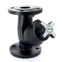 Клапан балансировочный ручной чугун 3739B фл с измерительными ниппелями Cimberio