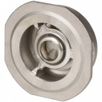 Клапан обратный нерж осевой диск нерж NVD-812R межфл Ридан