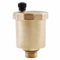 Воздухоотводчик автоматический латунь 501 Ду 15 Ру10 G1/2" НР прямой О-кольцо OR