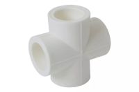 Крестовина PP-R белая внутренняя пайка VALFEX