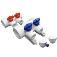 Группа PP-R коллекторная белая VALFEX