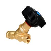 Клапан балансировочный ручной латунь STAD.BY-3 ВР без ниппелей Эффективный Инжиниринг