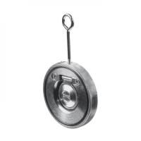 Клапан обратный сталь 1/створ тарелка сталь CB5440 межфл оцинкован Tecofi