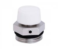 Кран Маевского ручной латунь Ду 20 Ру10 G3/4" НР с колпачком Ogint