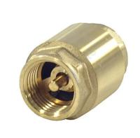 Клапан обратный латунь осевой диск латунь ВР SantechSystems