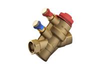 Клапан балансировочный автомат латунь Dynamic ВР без ниппелей BROEN