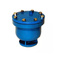 Вантуз автоматический чугун В6 Ду 100 Ру10 фл вертикальный Луидор