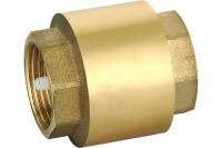 Клапан обратный латунь осевой CA1142 Ду 50 Ру16 ВР 2" диск латунь Tecofi