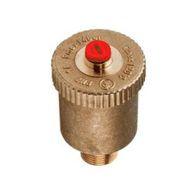 Воздухоотводчик автоматический R99I прямой НР латунь Ру14 Giacomini