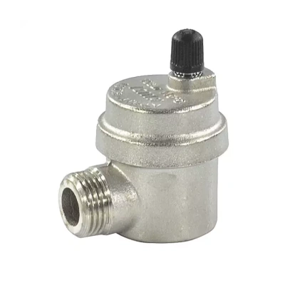 Воздухоотводчик автоматический 715 угловой НР латунь Ру10 Icma