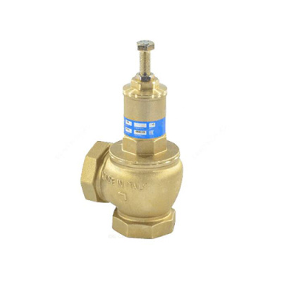 Клапан предохранительный угловой пружинный латунь 111 OR