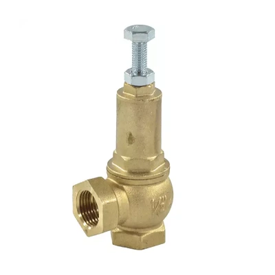 Клапан предохранительный угловой латунь Benarmo