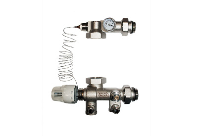 Узел насосно-смесительный 1" без насоса 130 мм STAHLMANN