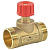 Клапан запорный ручной латунь CDT Ду 50 G2 1/4" A Ру16 НР Kvs=16м3/ч без ниппелей Danfoss