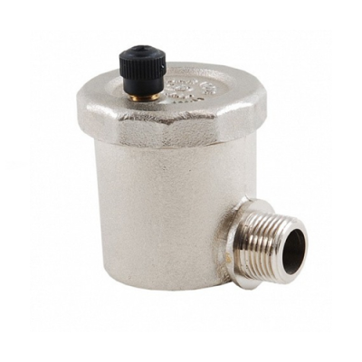 Воздухоотводчик автоматический латунь 502 Ду 15 Ру10 G1/2" НР угловой OR