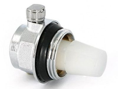 Воздухоотводчик автоматический латунь 5016 Ду 25 Ру10 G1" НР угловой правый для радиатора Aquasfera