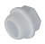 Заглушка (пробка) PP-R белая НР VALFEX