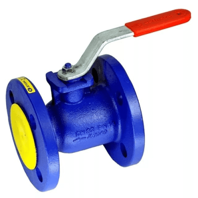 Кран шаровой чугун 565A Ру16 фл рукоятка Zetkama