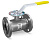 Кран шаровой балансировочный ручной сталь Regula Ду 15 Ру40 фл полнопроходной без ниппелей LD