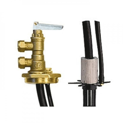 Клапан аварийный угловой N16K Giacomini