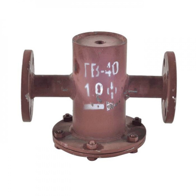 Грязевик вертикальный для механической очистки рабочей среды сталь Ру10 фл КАЗ