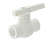 Кран шаровой PP-R белый внутренняя пайка VALFEX